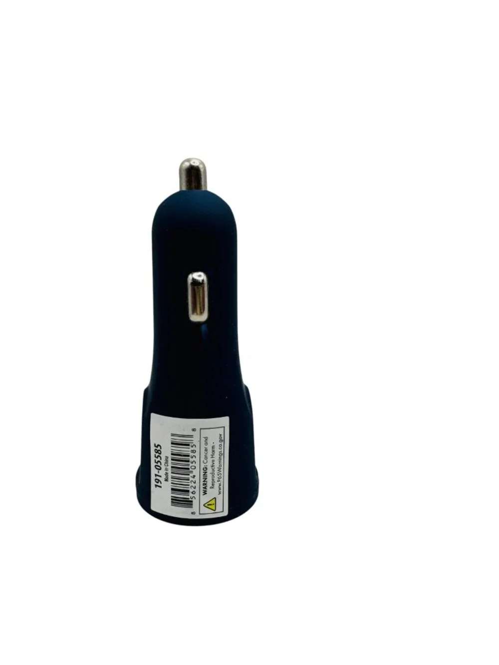 PowerUp Dual USB Car Charger 3.4A Navy Blue Compact Design For Fast Charging Dev